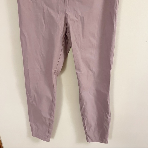 New York & Company Purple Skinny Leg Dress Pants Elastic Waist Size Large NEW - Picture 3 of 9